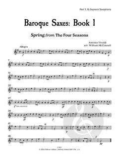 Baroque Saxes 1 von Antonio Vivaldi (Download) 