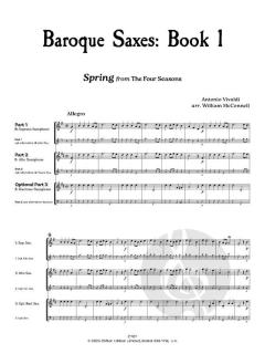 Baroque Saxes 1 von Antonio Vivaldi (Download) 