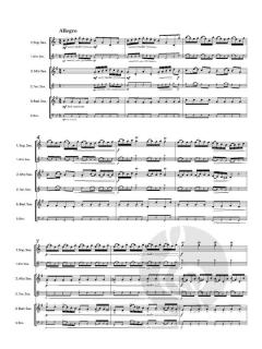 Baroque Saxes 2 von Giuseppe Tartini (Download) 