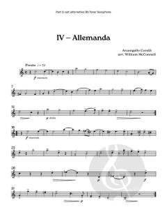 Baroque Saxes 3 von Arcangelo Corelli (Download) 