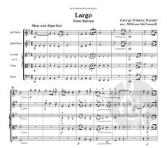 1st Postition String Quartet: Baroque von Georg Friedrich Händel 