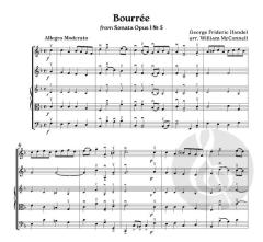 1st Postition String Quartet: Baroque von Georg Friedrich Händel 