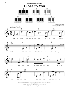 (They Long To Be) Close To You von The Carpenters (Download) 