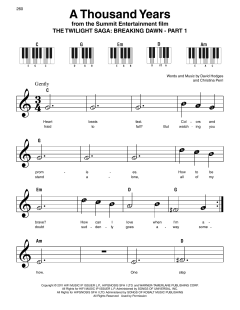 A Thousand Years von Christina Perri (Download) 