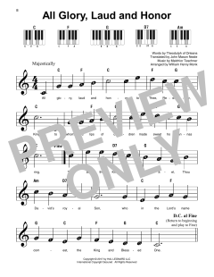 All Glory, Laud And Honor von John Mason Neale (Download) 
