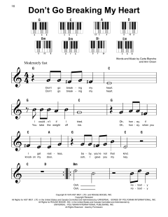 Don't Go Breaking My Heart von Elton John (Download) 