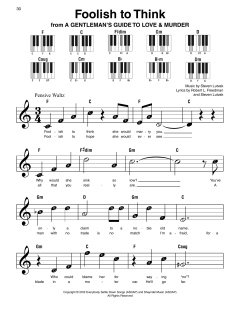 Foolish To Think von Steven Lutvak (Download) 