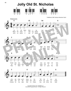 Jolly Old St. Nicholas (Download) 