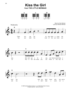 Kiss The Girl von Alan Menken (Download) 