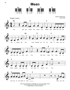 Mean von Taylor Swift (Download) 