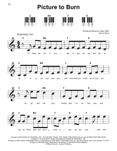 Picture To Burn von Taylor Swift (Download) 