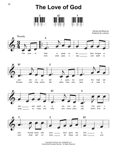 The Love Of God von Frederick H. Lehman (Download) 