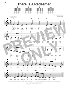 There Is A Redeemer von Keith Green (Download) 