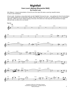 Nightfall von Kim Waters (Download) 