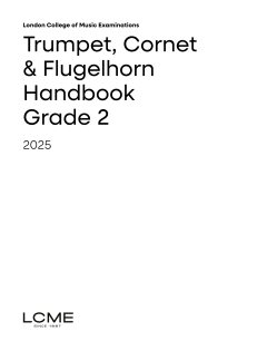 LCME Trumpet, Cornet & Flugelhorn Handbook 2025: Grade 2 (Download) 