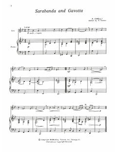 Sarabande And Gavotte, Op. 5 (Download) 