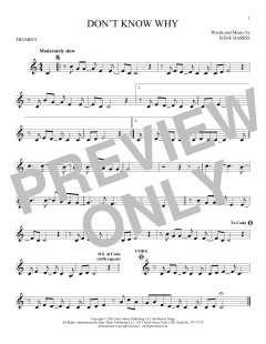 Don't Know Why (Download) 