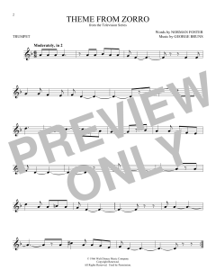 Theme From Zorro (Download) 