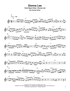 Donna Lee (Download) 