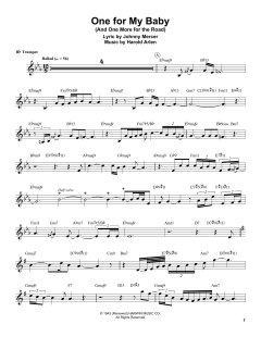 One For My Baby (Download) 