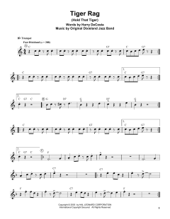 Tiger Rag (Download) 