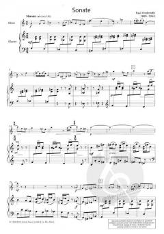 Sonate für Oboe und Klavier von Paul Hindemith im Alle Noten Shop kaufen
