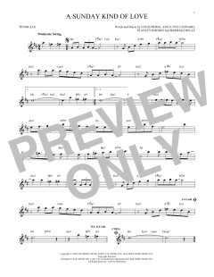 A Sunday Kind Of Love (Download) 