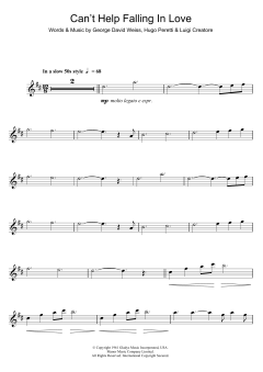 Can't Help Falling In Love (Download) 