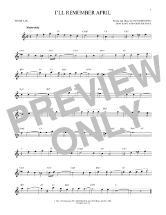 I'll Remember April (Download) 