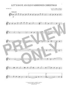 Let's Have An Old Fashioned Christmas (Download) 