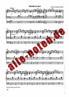 Das Swing- und Jazz-Orgelbüchlein von Johannes Matthias Michel im Alle Noten Shop kaufen