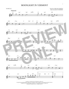 Moonlight In Vermont (Download) 