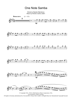 One Note Samba (Download) 