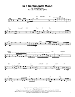 In A Sentimental Mood (Download) 
