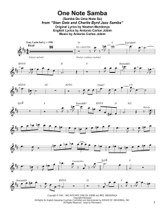 One Note Samba (Download) 