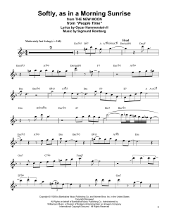 Softly As In A Morning Sunrise (Download) 