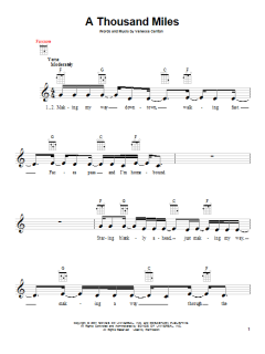 A Thousand Miles von Vanessa Carlton (Download) 