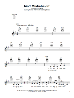 Ain't Misbehavin' von Thomas "Fats" Waller (Download) 