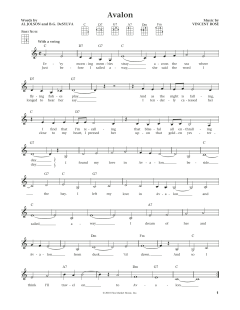 Avalon von Vincent Rose (Download) 