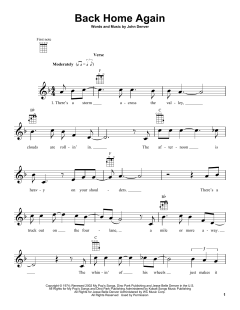 Back Home Again von John Denver (Download) 