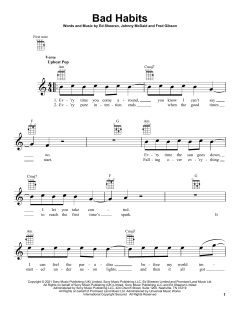 Bad Habits von Ed Sheeran (Download) 