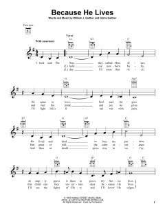 Because He Lives von Gloria Gaither (Download) 