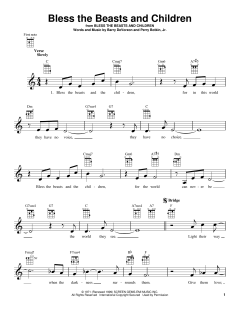 Bless The Beasts And Children von The Carpenters (Download) 