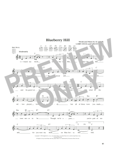 Blueberry Hill von Fats Domino (Download) 