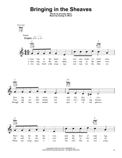Bringing In The Sheaves von Knowles Shaw (Download) 
