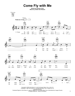 Come Fly With Me von Sammy Cahn (Download) 