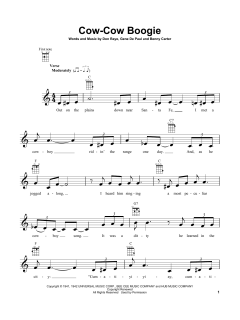 Cow-Cow Boogie von Freddie Slack & His Orchestra (Download) 