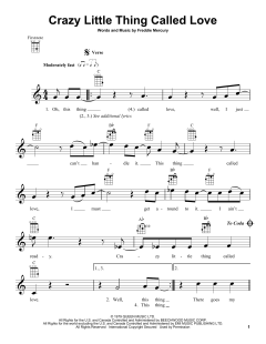 Crazy Little Thing Called Love von Queen (Download) 
