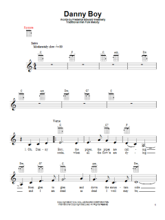 Danny Boy von Frederic Edward Weatherly (Download) 