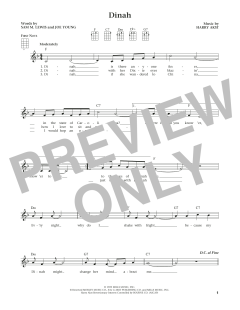 Dinah von Harry Akst (Download) 